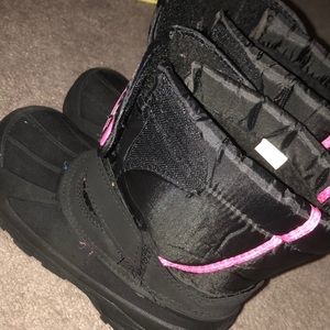 Snow shoes so those little piggies are not cold